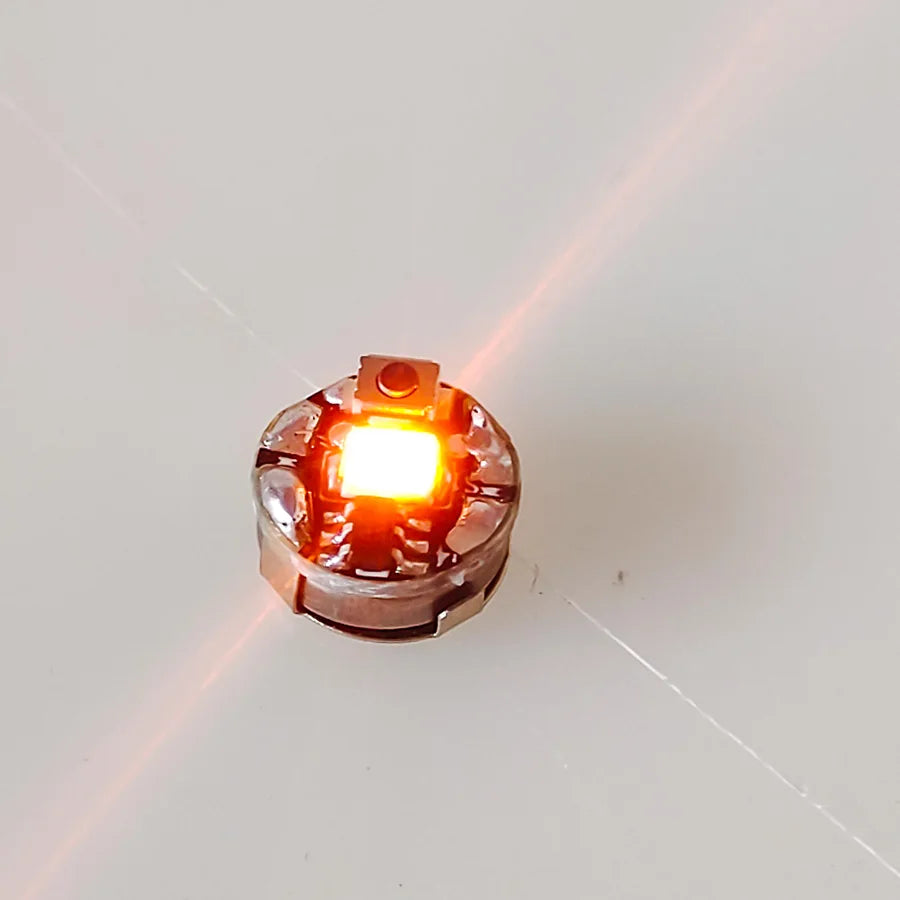2pcs Miniature Wireless Light Model Super Bright Single Lamp with Press Button for Diy Model Making/Cars/Robots/Decor/Diorama
