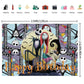 The Halloween Nightmare Before Christmas Birthday Party Decorative Paper Tableware Background Balloon Baby Shower Kids Gift