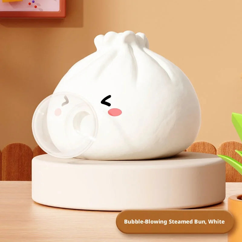NEW Giant Squishies Dumpling Bun Toy, Slow Rising Glitter Dumpling Stress Ball, Stress Relief Fidget Toy for Home Office Travel