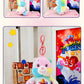 Care Bears Plush Toy Kawaii Squeak Sound Keychain 15cm Pendant Cute Cartoon Keychain Bag Luggage Decor Holiday Birthday Gift