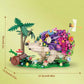 Creative Expert MOC Turtle Flower Potted Plant Building Block Sets Cute Flower Model Building Blocks Set Toys for Adult Kid Gift