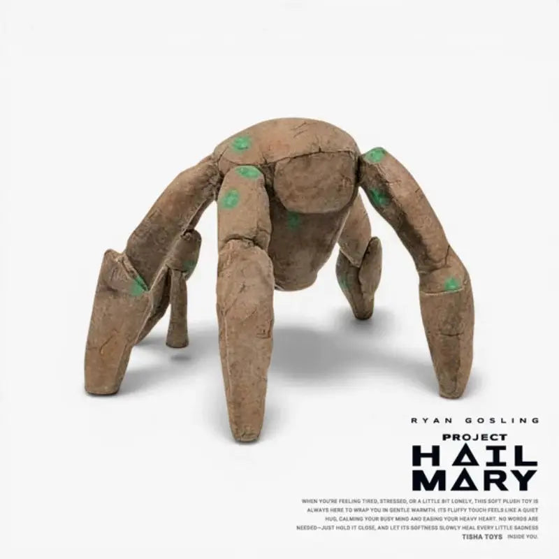 New Project Hail Mary Rocky Plush Doll Cute Anime Peripherals Toy Birthday Christmas Gift