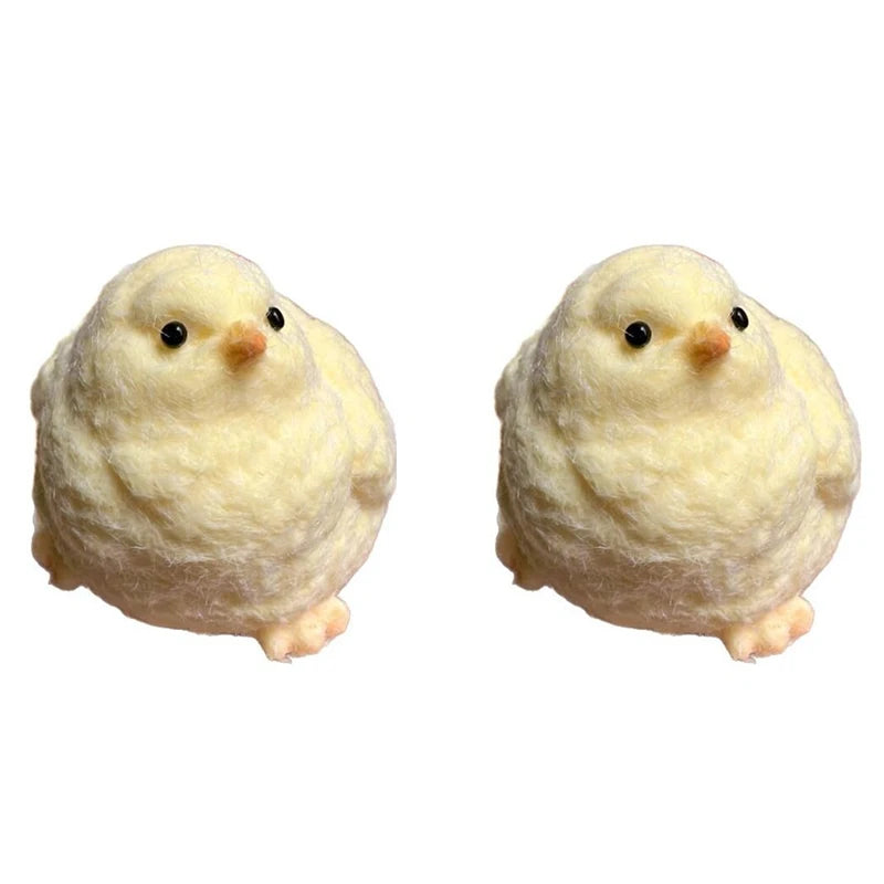 Cute Squishy Yellow Chick Fidget Toy Lovely Hen Soft Squeeze Toys Cute Fast Rebound Decompression Toy Birthday Anti-stress Gift
