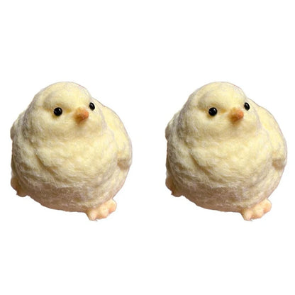 Cute Squishy Yellow Chick Fidget Toy Lovely Hen Soft Squeeze Toys Cute Fast Rebound Decompression Toy Birthday Anti-stress Gift
