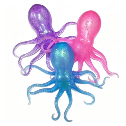 Jellyfish Maltose Squishy Toy Soft Squeeze Cute Jelly Fish Anti Stress Relief Relax Fidget Ball Fun Toy for Friends Gifts