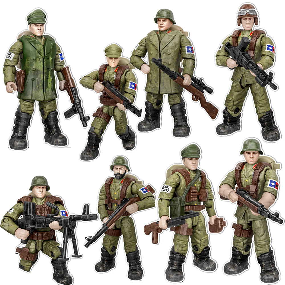 Military Army Soldiers World War SWAT Polices Soldiers Special Forces Model Assembly Building Blocks Bricks Toys Gift ﻿