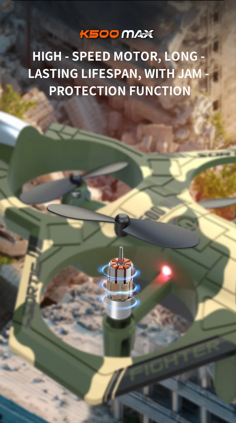 K500MAX Glider Flying Helicopter RC Hobby Jet Plane 2.4G Stunt Remote Control Foam Fighter Airplane Toy Drone With Light