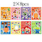 8/16Sheets Make a Face Cartoon Toy Story Stickers DIY Ryder Chase Assemble Jigsaw Kids Toy Children Boys Game Party Gift