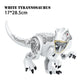 Jurassic World Brutal Raptor Building Blocks Dinosaur Model Tyrannosaurus Indominus T-Rex Assemble Educational Toy For Kids Gift