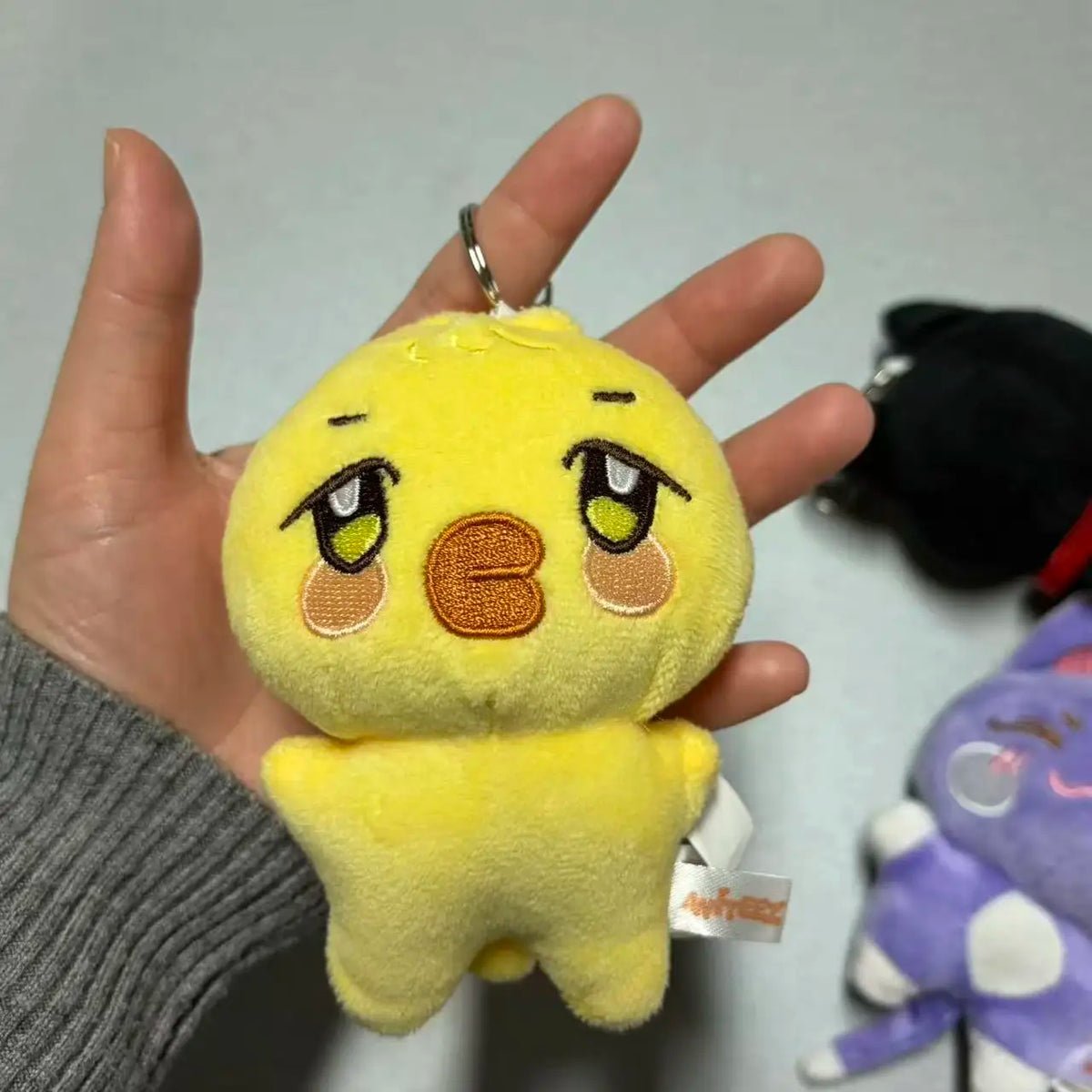 Kpop ATEEZzz Plush Pendant Keychain Aniteez Design Hongjoong Seonghwa Yunho Yeosang San Ming Wooyoung Jongho Accessories