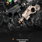 Shell-Ejecting Alloy Toy Pistol Set Stress Relief Fidget Sensory Toy Mini Finger Spinning Top EDC Desk Gadget Gift for Teen Boys