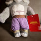 Universal Studios Kung Fu Panda Tai Lung Snow Leopard Plush Toy - Official Beijing Resort Collectible Souvenir Doll