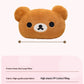 Cute Rilakkuma Big Head Plush Pillow Large Size Soft Stuffed Toy Cushion Bedroom Sofa Decor Unisex Birthday Gift For Adult