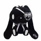 Kawaii Goth Pink Bunny Gloomys Bear eye mask Plush Toy keychain All Purpose Bunny Eyepatch Stuffed Animal Plushie backpack charm