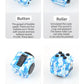 Fidget Stress Relief Dice Colorful Anti-Stress Fingertip Toys for Autism & Anxiety Relief