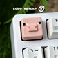Square Shape My World Series Pixel Style Personalized Mechanical Keyboard Diy Decoration Keycap Game Periphery Custom Edition