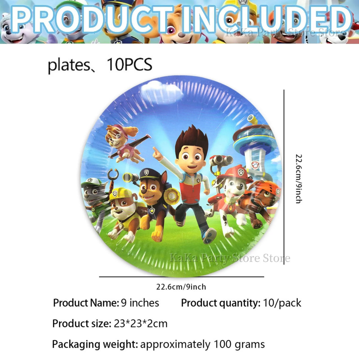 PAW Patrol Birthday Party Decoration Tableware Tablecloth Plates Cup napkin gift bag Balloons PAW Patrol Party Favors Supplies