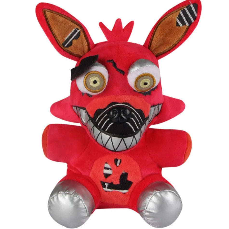 HOT 18cm FNAF Plush Toys Kawaii Freddys Animal Foxy Bonnie Bear Ribbit Stuffed Plush Toys In Stock Plush Birthday Gift For Kids