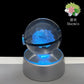 Pokemon 3D Crystal Ball Pikachu Gengar Eevee Mewtwo Anime Game Pokeball Led Night Light Base Kids Birthday Gift Home Decoration