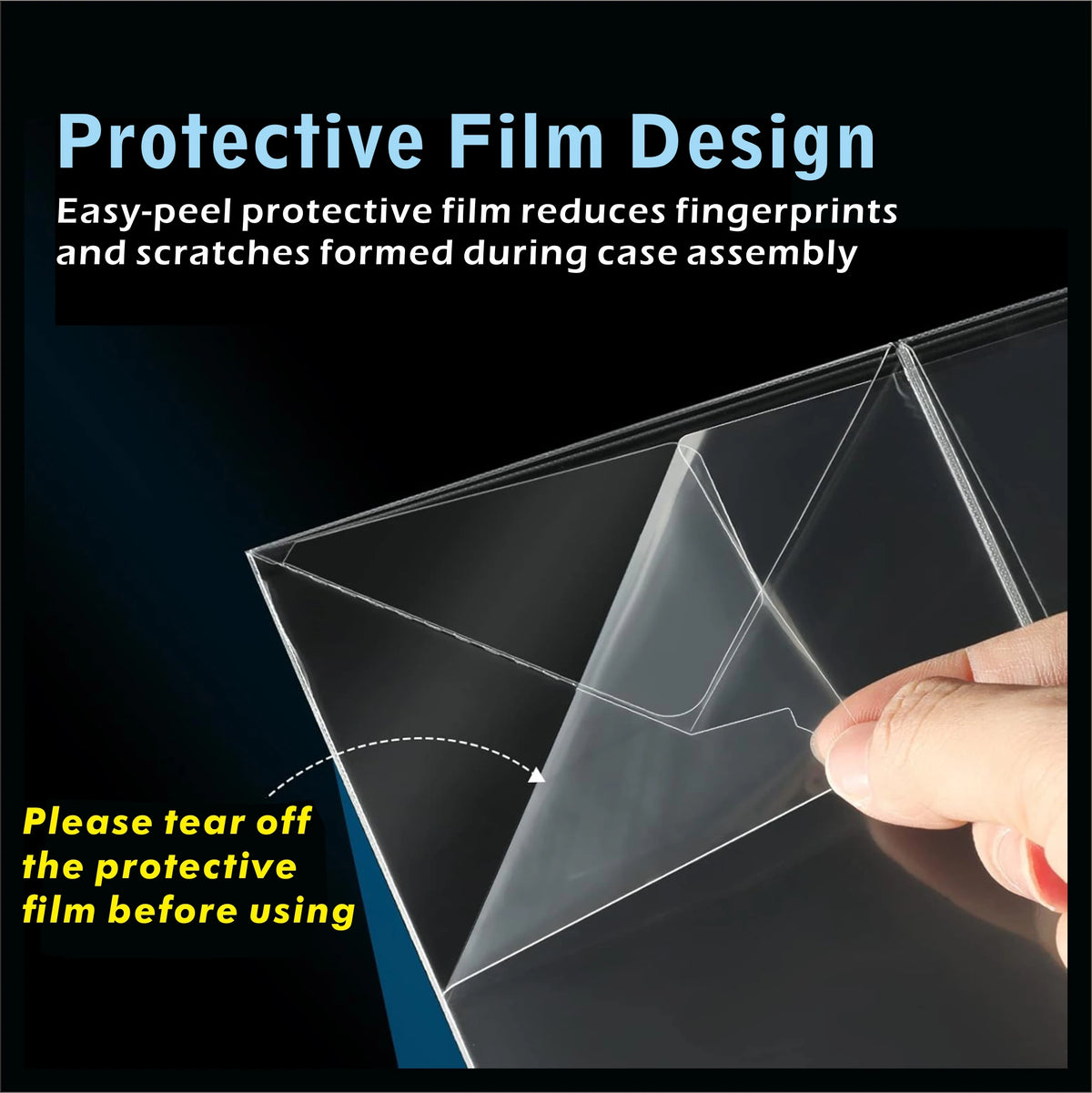 5/10PCS PET Elite Trainer Box Case Protectors Clear Display Case - 0.45mm Thick ETB Case Compatible with Elite Trainer Boxes
