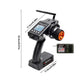 RadioLink RC4GS V3 2.4G 4CH 5CH 7CH 400M Distance Remote Controller Transmitter  R6Fg Gyro Inside Receiver for RC Car Boat