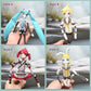Funny Kasane Teto Plush Toys Anime Merchandise Fan Collection Decorative Ornaments Twistable Wire Frame Gift For Children Friend