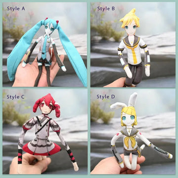 Funny Kasane Teto Plush Toys Anime Merchandise Fan Collection Decorative Ornaments Twistable Wire Frame Gift For Children Friend