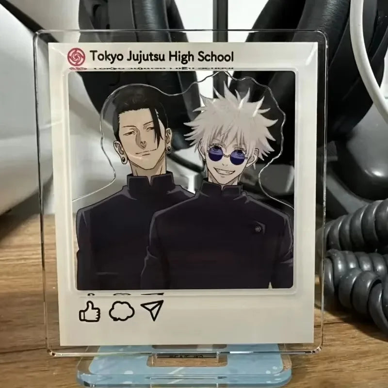 Japan Style Anime Acrylic Stand Jujutsu Kaisen Action Decorative Figurines Action Figur Ornament Toy for Desk Party Gifts