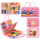 Busy Board Montessori Toys for Toddler Boy Birthday Gifts, Busy Book Sensory Toys for Toddlers Learning Educational