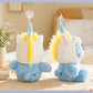 Care Bears 20cm Unicorn Hood Plush Suction Cup Ornament Wall Car Mirror Hanging Decor Cute Kawaii Stuffed Bear Toy Gift for Kids