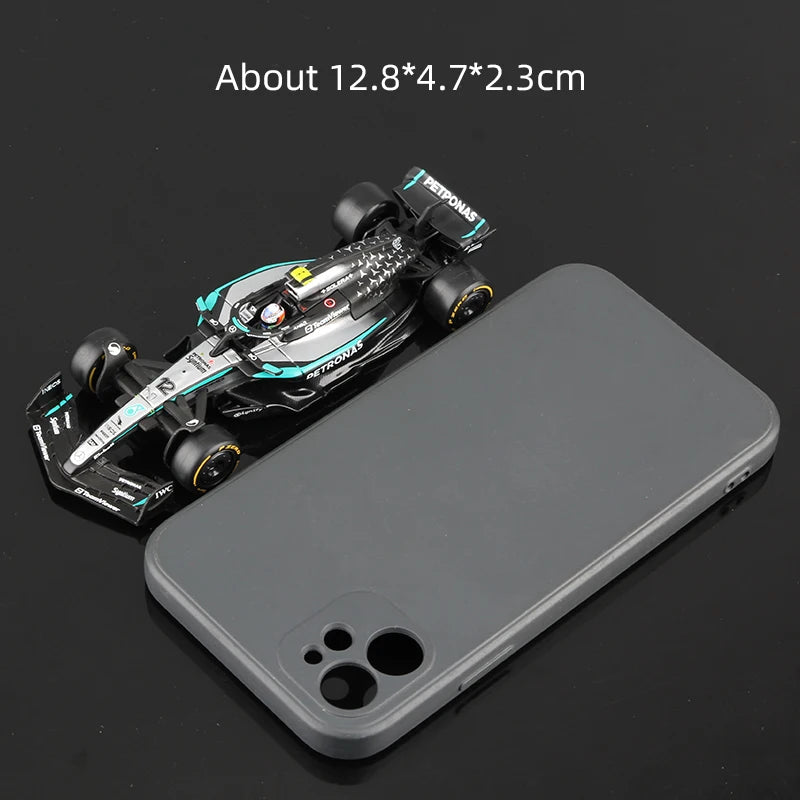 Bburago 1:43 Mercedes 2025 W16 E Performance F1 Formula Car Model Die Cast Vehicles Racing Toy 63# Russell 12# Antonelli