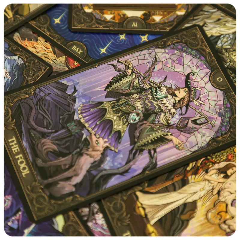 Original Lord Of Mysteries Goods, Klein'S Portable Tarot Deck, A Set Of 22 Cards, Keychain, Postcard Etc,  Complete Set Toy Gift