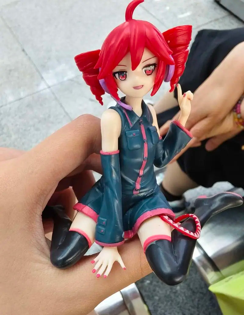 New Product In Stock Anime Heavy Miku Sitting Posture Figurine Model Desktop Decoration Holiday Surprise Gift For Friends