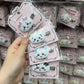 Chiikawa Resin Bow Hair Clip, Cute Cartoon Side Bang Duckbill Barrettes, Lovely Hair Accessories for Girls Daily Wear