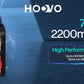 HOOVO 2S RC Battery 2200mAh 100C 7.4V Shorty RC Lipo Battery with T Connector for RC Airplane Quadcopter FPV Racing Drone Car