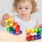 Sensory Fidget Toys - 3D Rotating Educational Balls For Stress & Anxietyelief, Creative Learning Activities