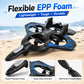 ZNLYRION YL87 EPP Foam Fighter RC Plane Fixed Altitude Hover LED Light 360 Stunt Roll Impact Resistant Kids Toy Drone