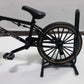 1:8 Mini Model Alloy Bicycle Diecast Decoration Metal Mountain Finger Black Bike Simulation Collection Gifts Toys for Boys