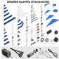 STEM Technical Parts Multi Technology Programming Educational Student Learn Building Blocks Power Function Set For Kids Toy