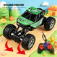 4-Way Remote Control Car with Lights, Anti-Slip Rubber Tires, Outdoor Off-Road Climbing Toy Car Model for Kidsren and Boys