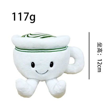 New 12cm Matcha Plush Toys Cute Soft Stuffed Cartoon Pillow Anime Dolls For Kid Birthday Christmas Gift