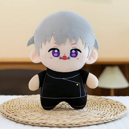 23cm Cartoon Jujutsu Kaisen Plush Dolls Lovely Anime Plush Toy Fushiguro Megumi Itadori Yuji Gojo Satoru Peluche Toy Fans Gift