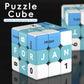 3x3 Calendar Cube, 3x3 Speed Cube Puzzle Cube, 3x3x3 Puzzle, Ideal Cube Puzzle Toy for Kids and Adults, Christmas/Birthday Gift