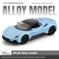1:32 Maserati MC20 Model Exquisite Alloy Simulation Convertible Super Car Collection Gift Desktop Decoration Light & Sound