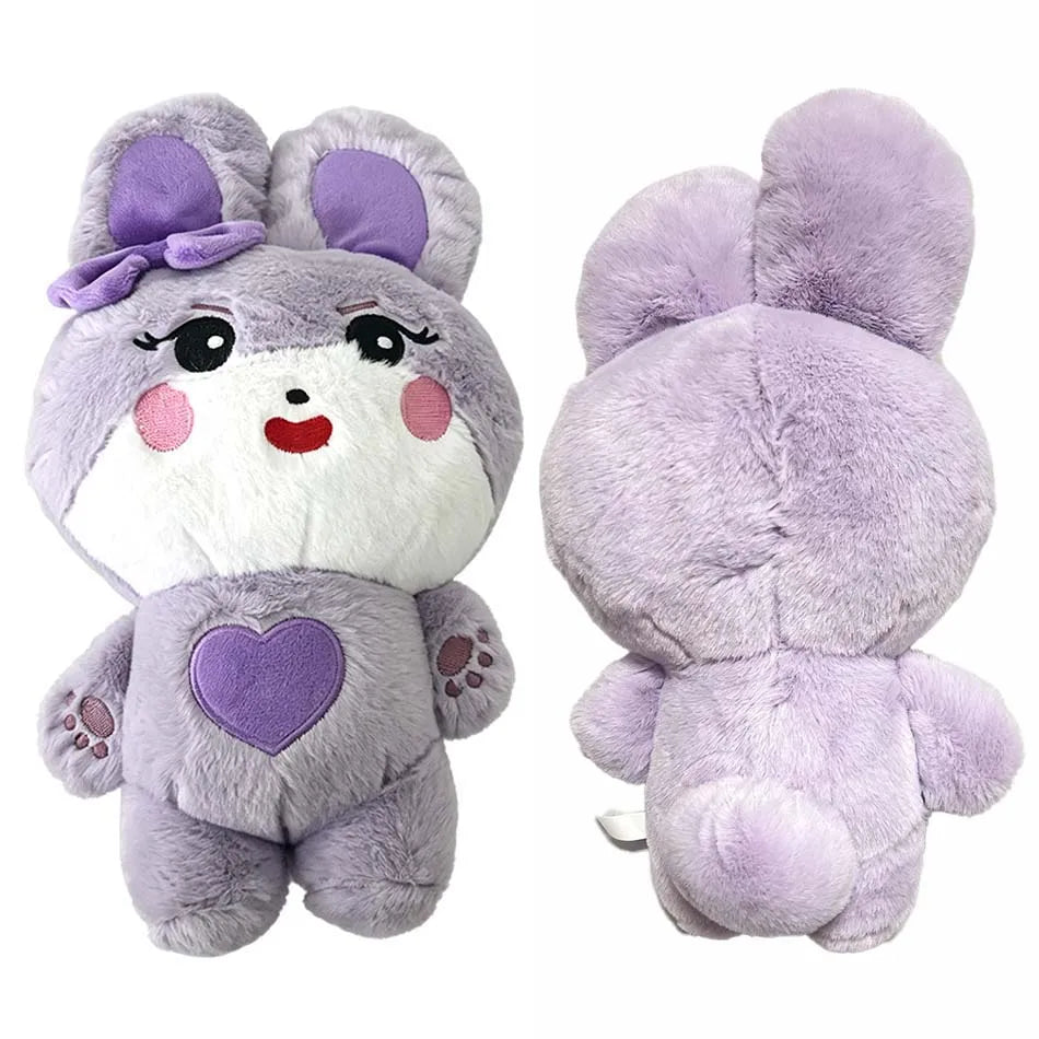 New Pink Plush Doll BORN PINK World Tour Official Plushies Jennie Lisa Rose Jisoo Kawaii Stuffed Animals Fans Gifts