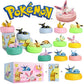 Spot Hot Anime Character Eevee Multi Form Series Blind Box Desktop Decoration Ornament Set Toy Scene Building Props Mystery Gift