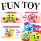 Dog Face Swap Squishy Toy Soft Moldable Cute Slow Rise Squeeze Toy Relaxing Sensory Fidget for Adults Home Office Play Gift ﻿