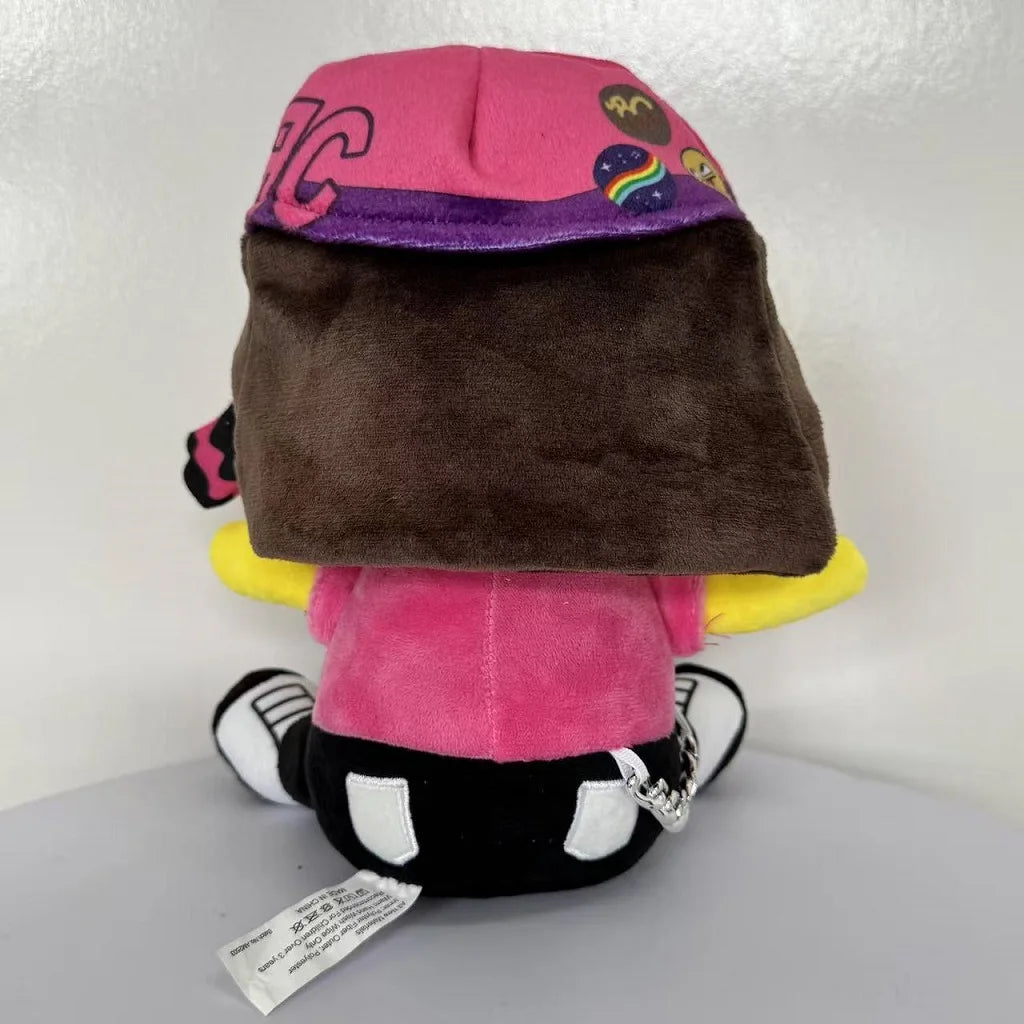 New Anime Tough Guys Wear Pink Infected Plush Toy Regretevator Plush Lampert Plushie Game Peripheral Stuffed Doll Birthday Gifts