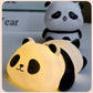 Panda Tap Night Light Soft Ambient Bedroom Lamp Sitting Prone Ornament Eye Friendly Sleep Aid Kawaii Decoration Holiday Gift