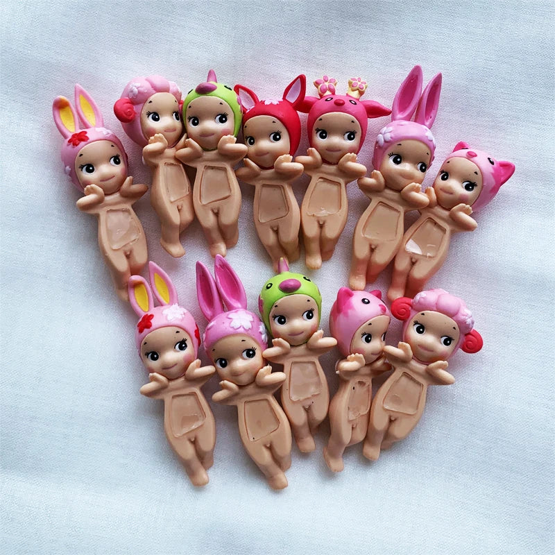 Hot Selling Cherry Blossom Series Hippers Blind Box Mini Figure Collectible Phone Decoration Table Christmas Gift Mystery Box